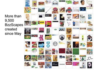 More than 9,500 BzzScapes created since May 