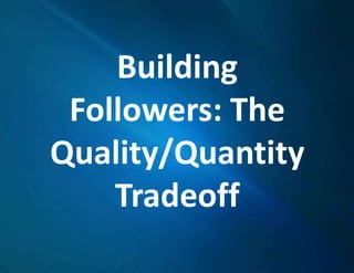 If tweeting for business, choose username linked to business (i.e. “@MeganCIO”Fill out that profile160 characters; choose ‘em wisely!