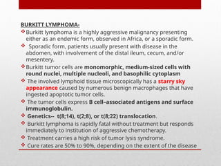 GASTROINTESTINAL LYMPHOMA PART TWO/ 2 PARTS | PPTX