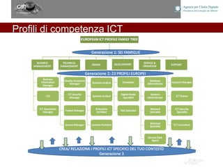 Profili di competenza ICT
 