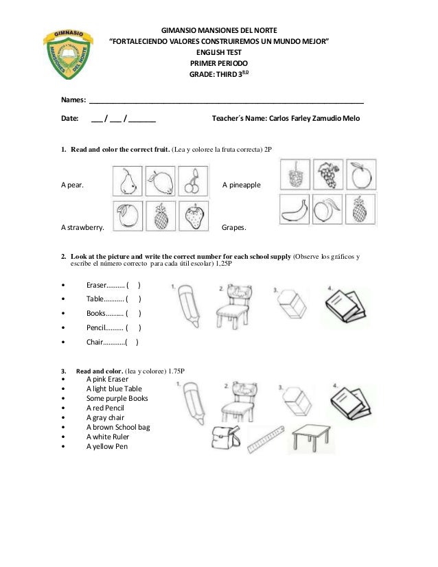 44+ Primer Grado En Ingles Tips Tero