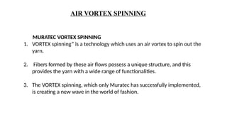 FLOW OF TEXTILE PROCESS | PPTX