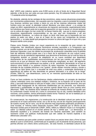 Migrations and the Net: new virtual spaces to build a cultural identity