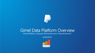 Gimel Data Platform Overview
 