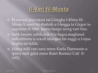 Zewg Raggi Gimgha l kbira | PPTX
