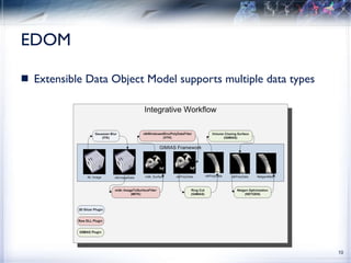 EDOM Extensible Data Object Model supports multiple data types 