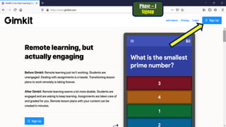 Gimkit - Engaging Remote Learning - Thiyagu | PDF
