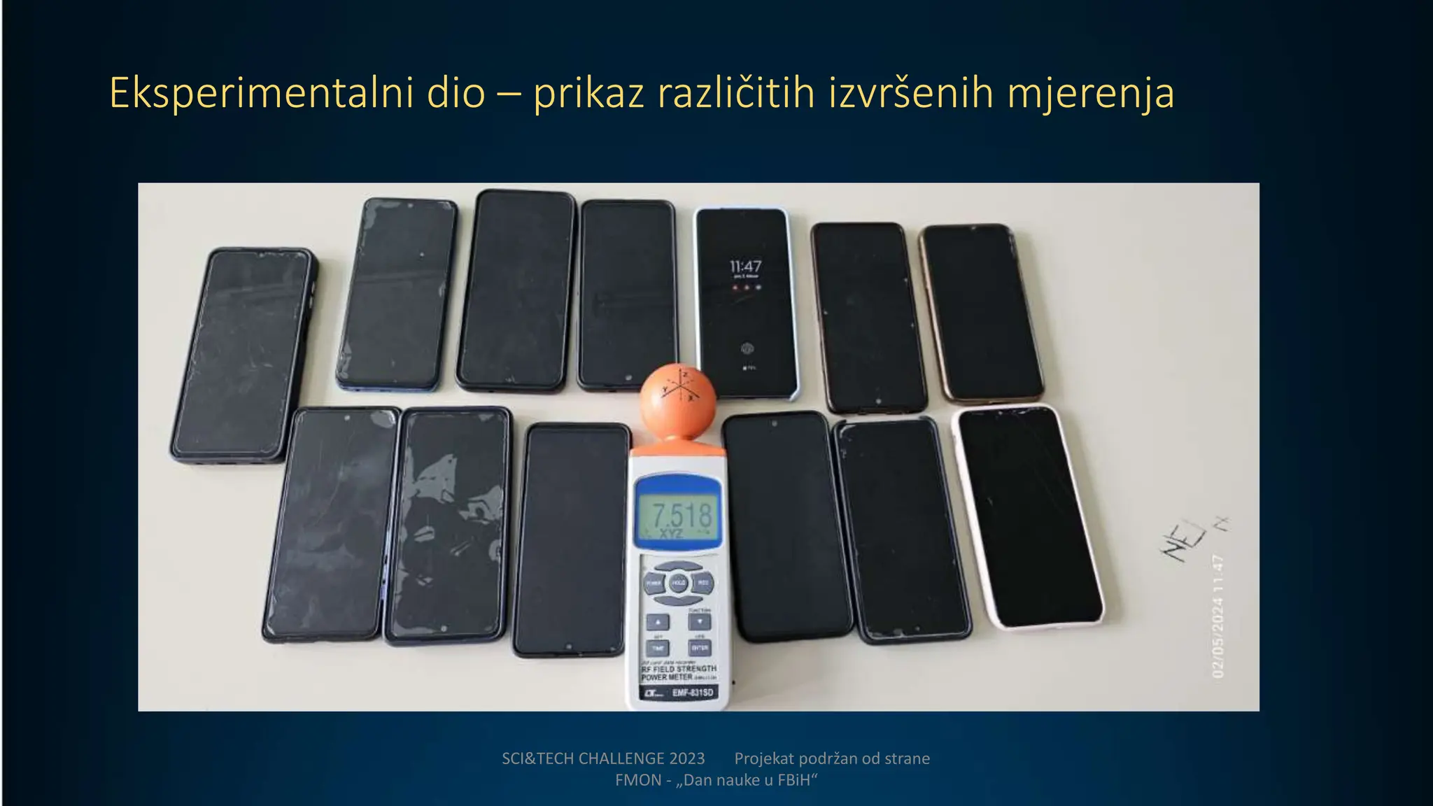 SAR ZRA ENJE IZ MOBITELA visual data 6