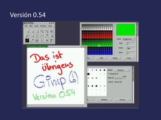 Versión 0.54

 