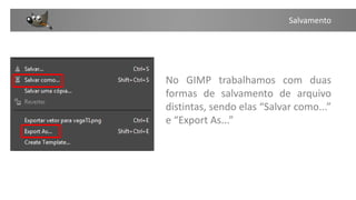 Treinamento sobre o GIMP