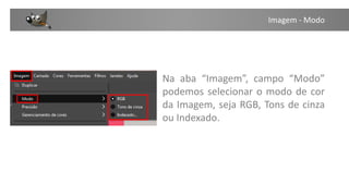 Treinamento sobre o GIMP