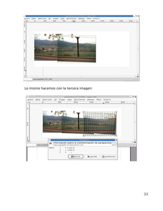 Lo mismo hacemos con la tercera imagen:




                                          23
 