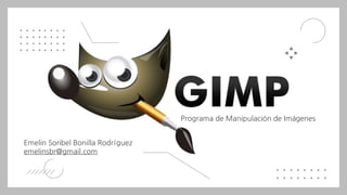 Programa de Manipulación de Imágenes
Emelin Soribel Bonilla Rodríguez
emelinsbr@gmail.com
 