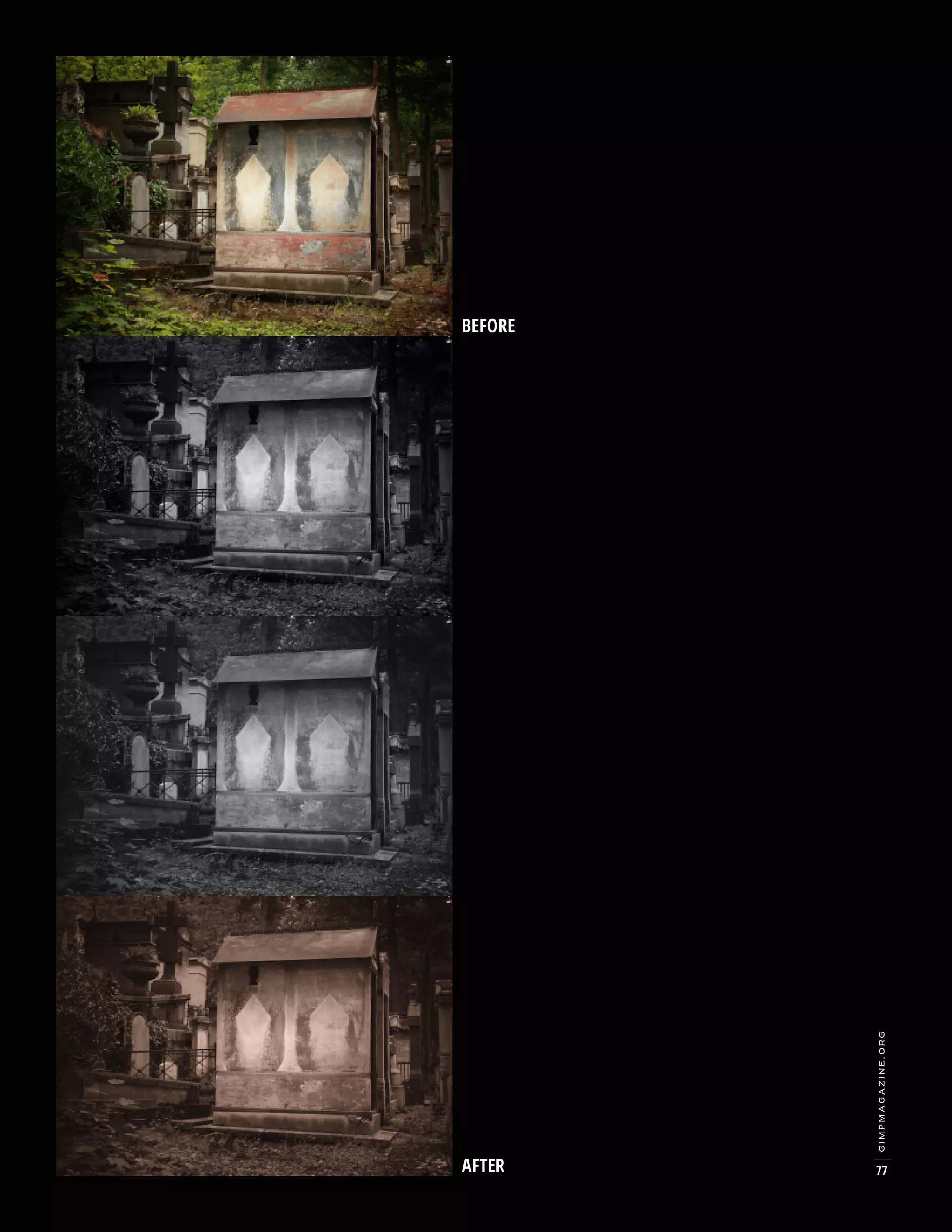 AFTER

77

gimpmagazine.org

BEFORE

 