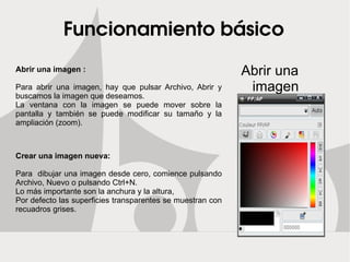Personalizar el programa 