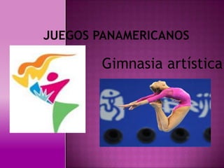 Juegos panamericanos  Gimnasia artística 