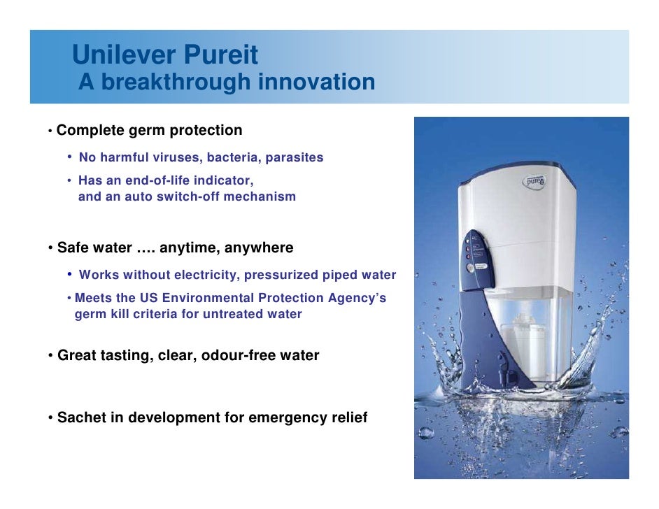 Unilever and Water