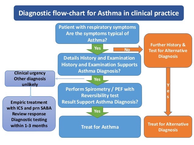 2019 presentation diagnostic flow chart for asthma in clinical practice