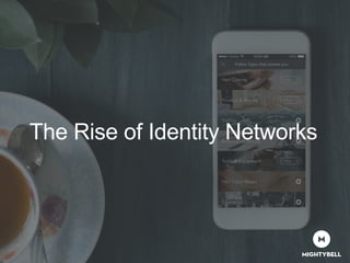 The Rise of Identity Networks
 