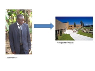 Joseph Sarisar College of the Rockies