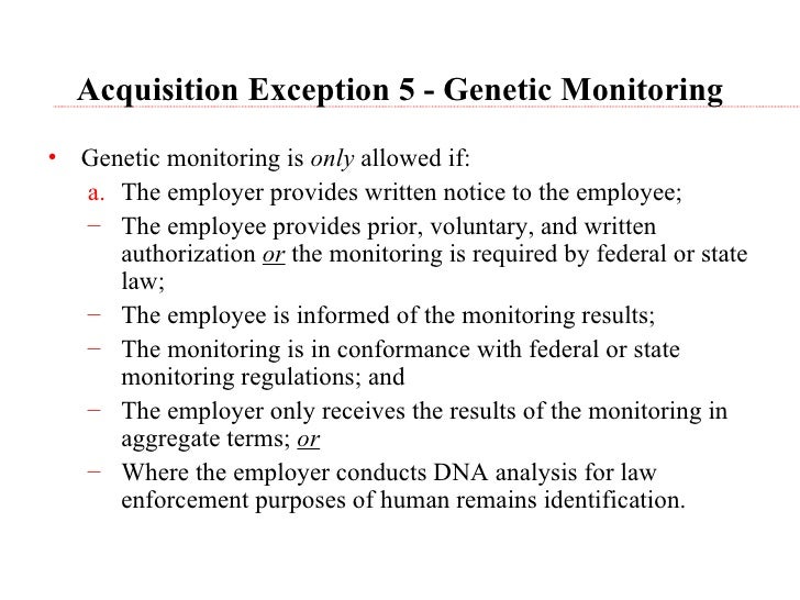 genetic information nondiscrimination act Genetic information nondiscrimination act (gina) of 2008 - a law that prohibits the improper use of genetic information in both health insurance underwriting and. genetic information nondiscrimination act Genetic information nondiscrimination act (gina) of 2008 - a law that prohibits the improper use of genetic information in both health insurance underwriting and.