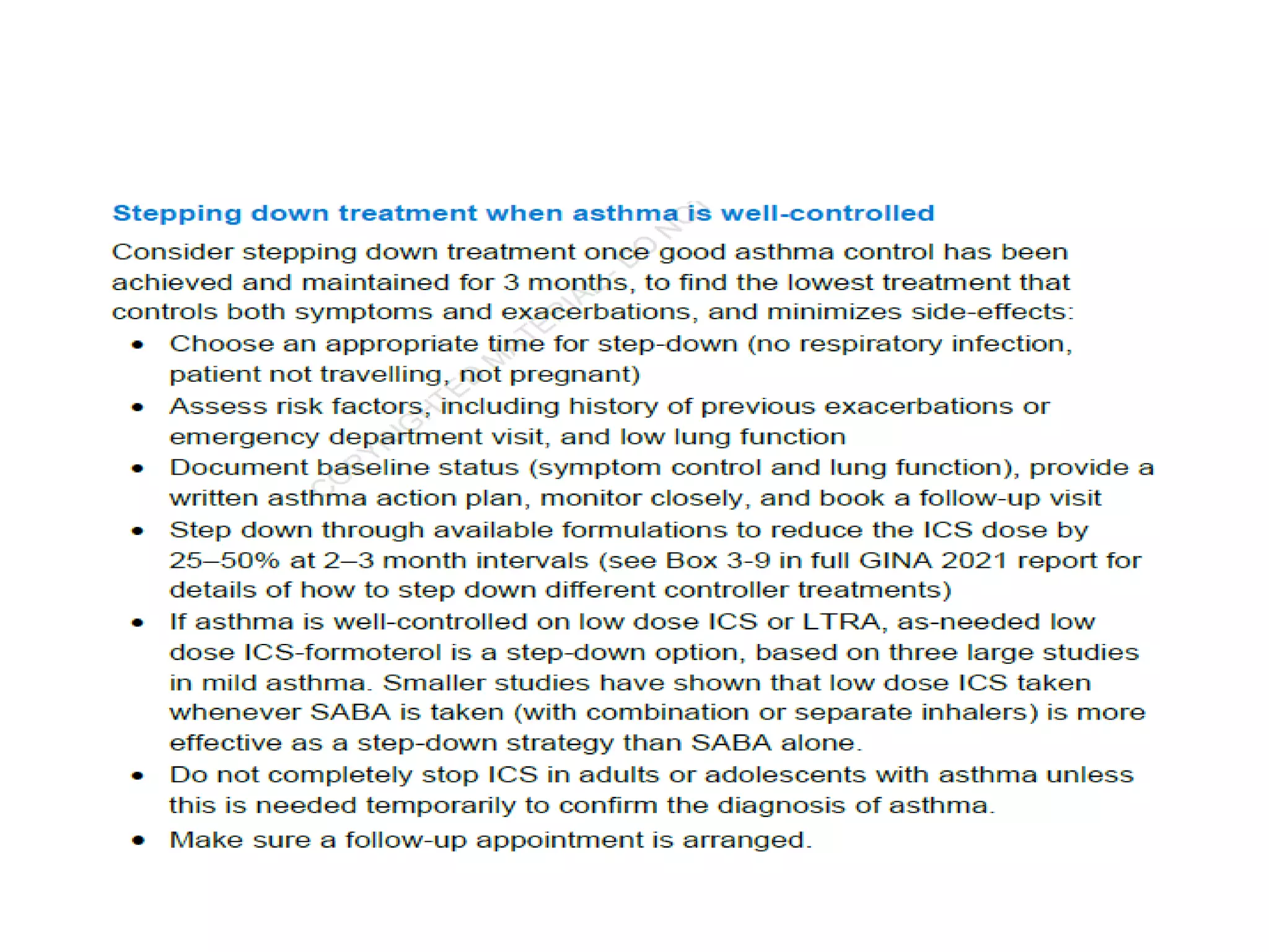 GINA Guidelines Asthma PPT