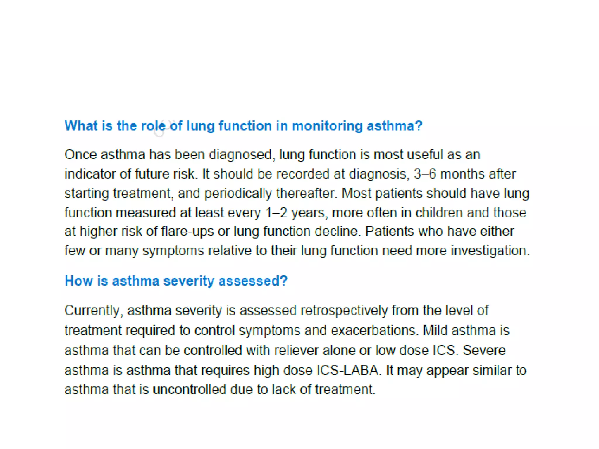 GINA Guidelines Asthma PPT