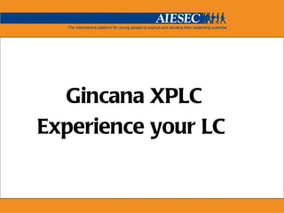 Experience your LC Gincana XPLC 