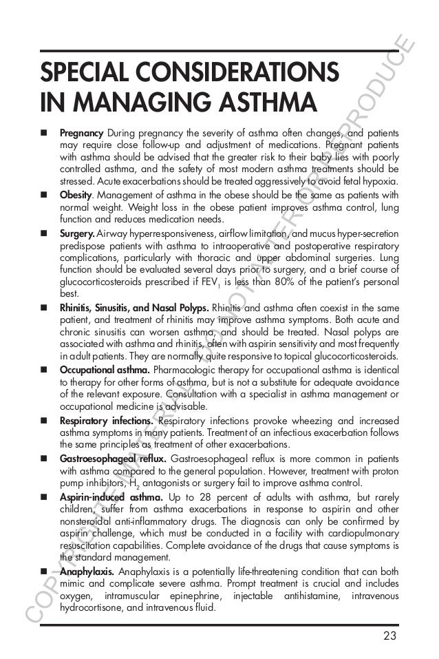 Gina pocket guide for asthma management 2013