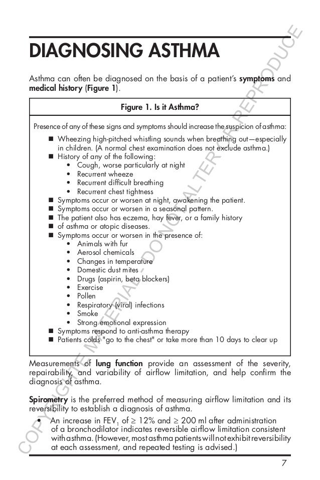 Gina pocket guide for asthma management 2013
