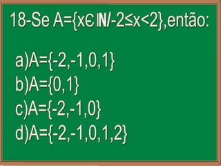 GINCANA “CONJUNTOS NUMÉRICOS” 