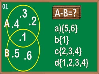 GINCANA “CONJUNTOS NUMÉRICOS” 