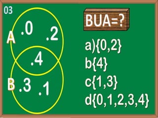 GINCANA “CONJUNTOS NUMÉRICOS” 
