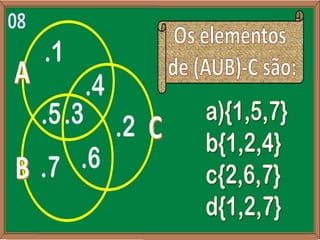 GINCANA “CONJUNTOS NUMÉRICOS” 