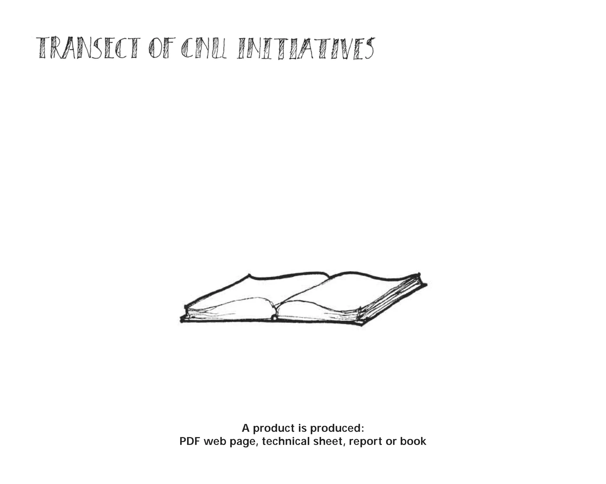 A product is produced:
PDF web page, technical sheet, report or book
 