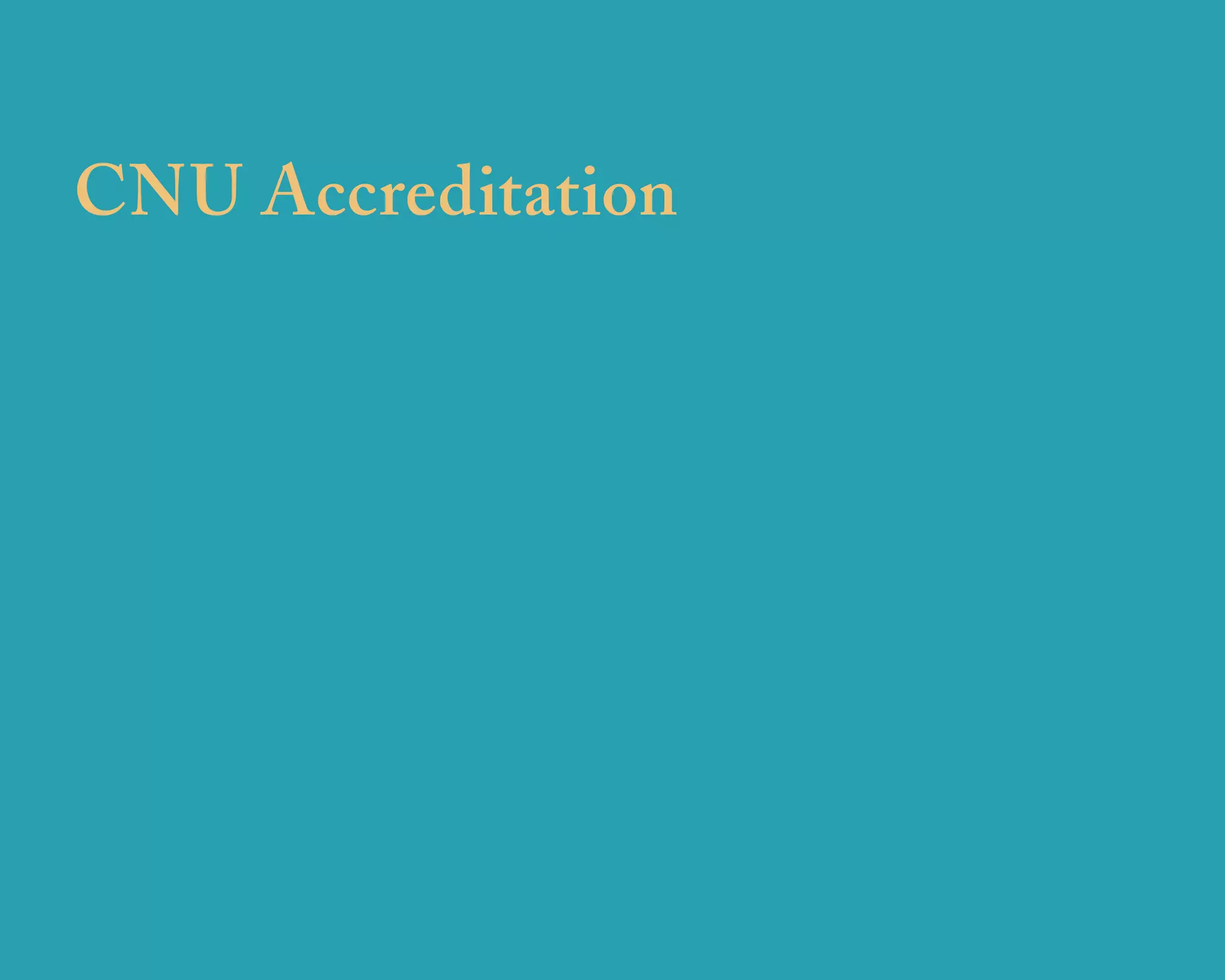 CNU Accreditation




           u r b a n   d e s i g n   a s s o c i a t e s
 