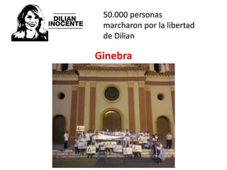 50.000 personas
marcharon por la libertad
de Dilian
Ginebra
 