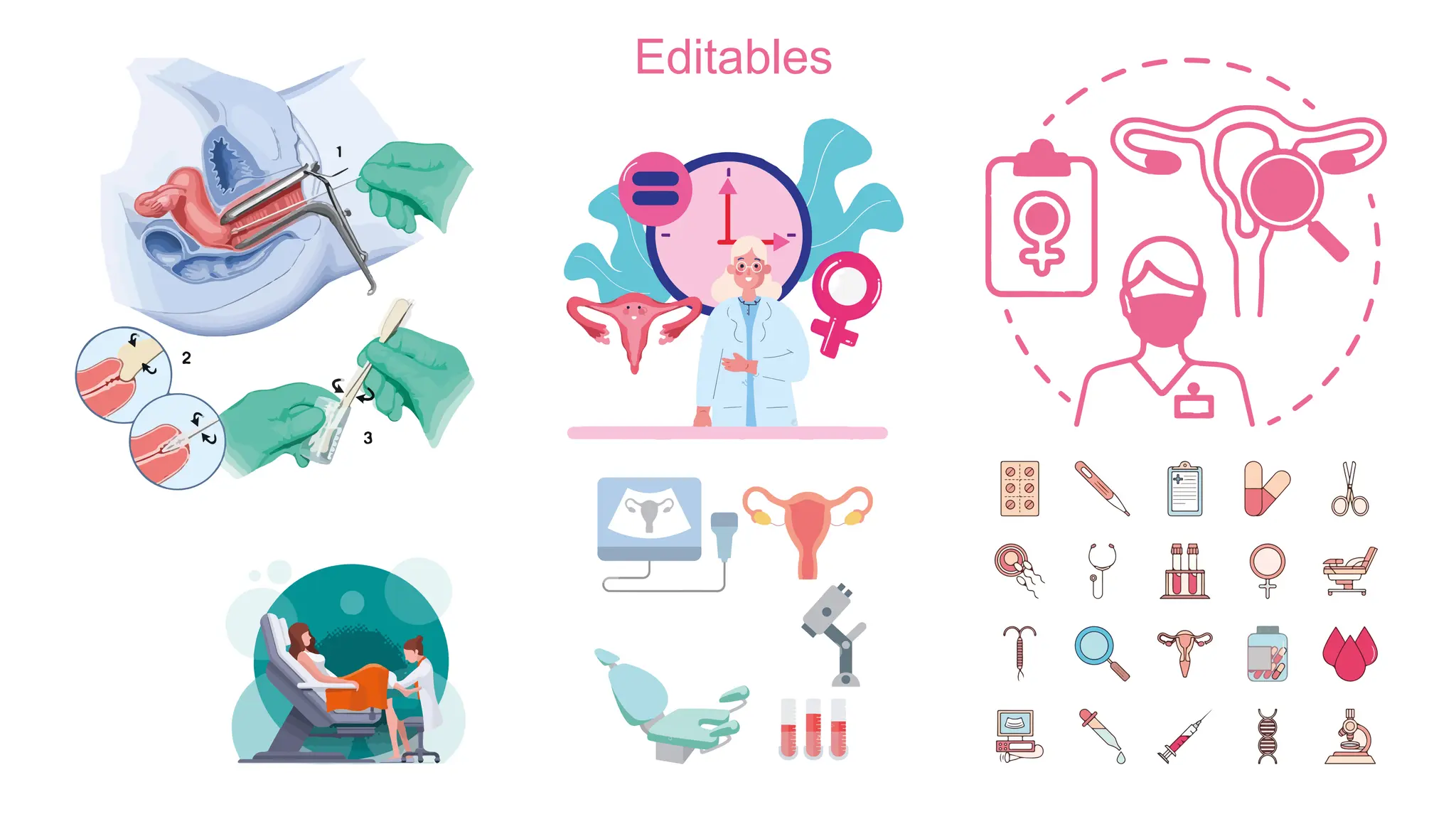 Template for OBGYN presentations_PINK color | PPTX