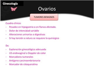 CuelloUterinoGinecología CARCINOMA CERVICOUTERINO  1° lugar de frecuencia en neoplasias malignas 3° causa de mortalidad general secundaria a tumores.1° causa de mortalidad  en edad reproductiva.Fx de riesgo:Múltiples parejas sexuales
