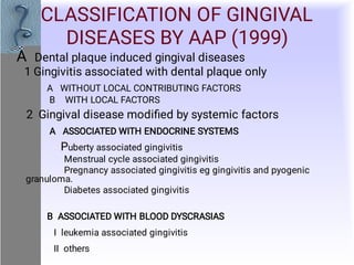 Gingival and Periodontal diseases periodontology | PDF