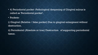 Comprehensive Overview of Gingival and Periodontal Diseases and Their ...