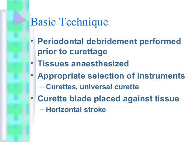 gingival curettage
