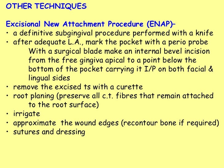 Gingival curettage