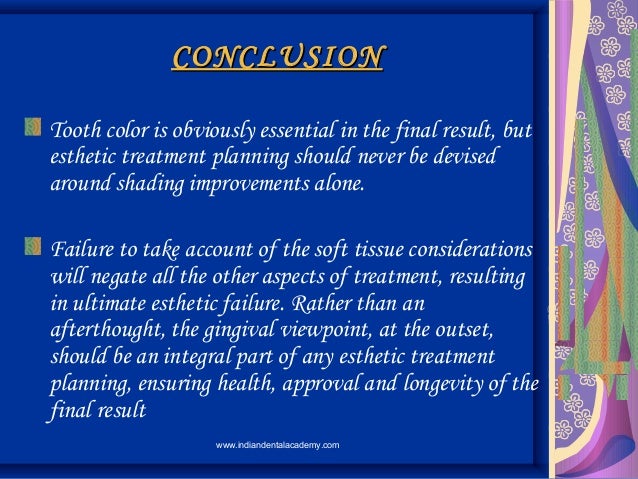 Gingival perspectives of esthetics/cosmetic dentistry courses