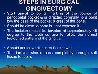 Gingivectomy | PPT