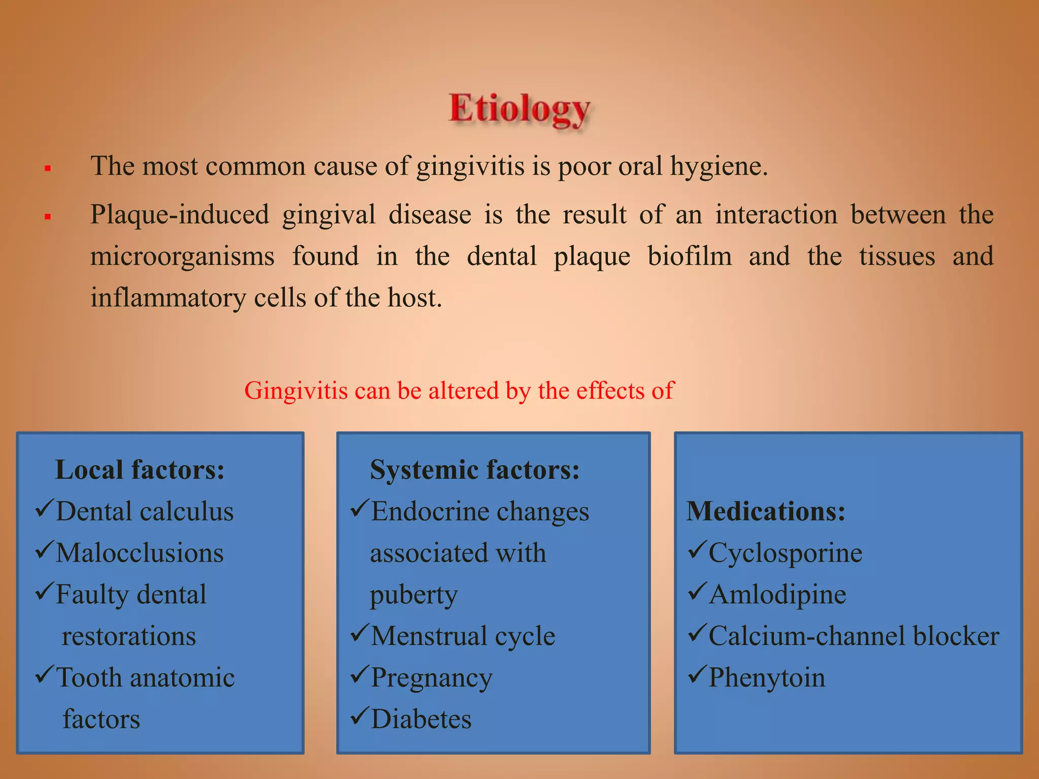 Gingivitis | PPTX