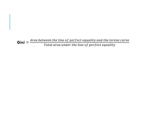 Gini Coefficient Presentation - income inequality pdf | PDF