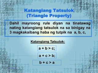Ginintuang parihaba at maladiyosang proporsyon-M-Macutay | PPTX
