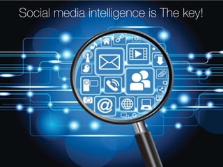 Social media intelligence is The key!
 