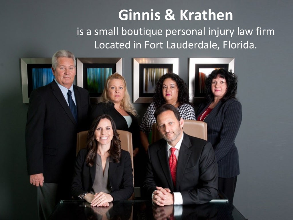 Personal Injury Attorney in Fort Lauderdale Ginnis